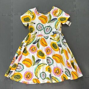 Tea Collection Girls Ballet Dress Size 8 - Tropical Fruit